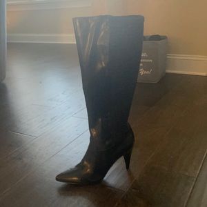 Black Calvin Klein boots